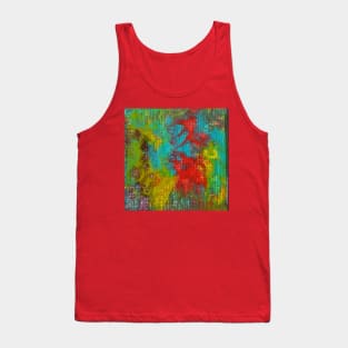 abstraction in green 2 Tank Top